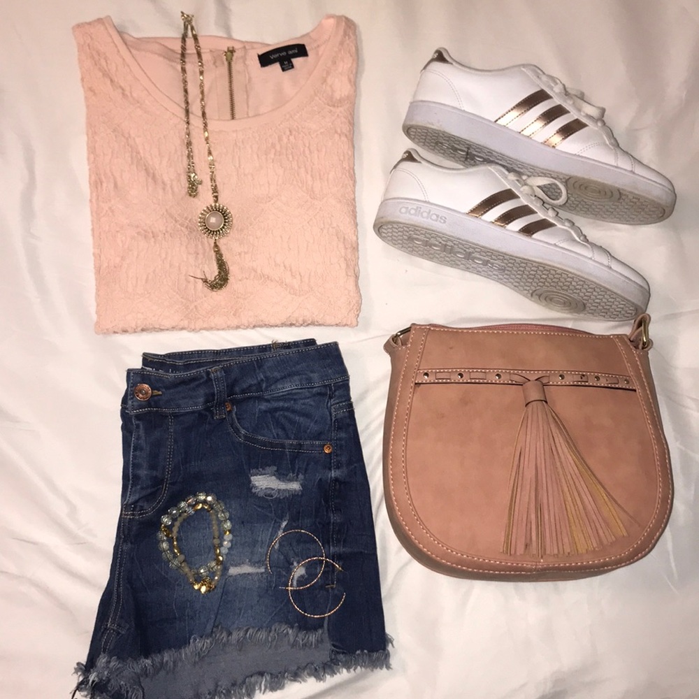 Crochet  over lay Short sleeve top